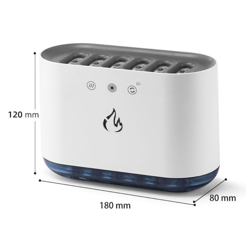 Humidificador Difusor De Aroma Chimenea 